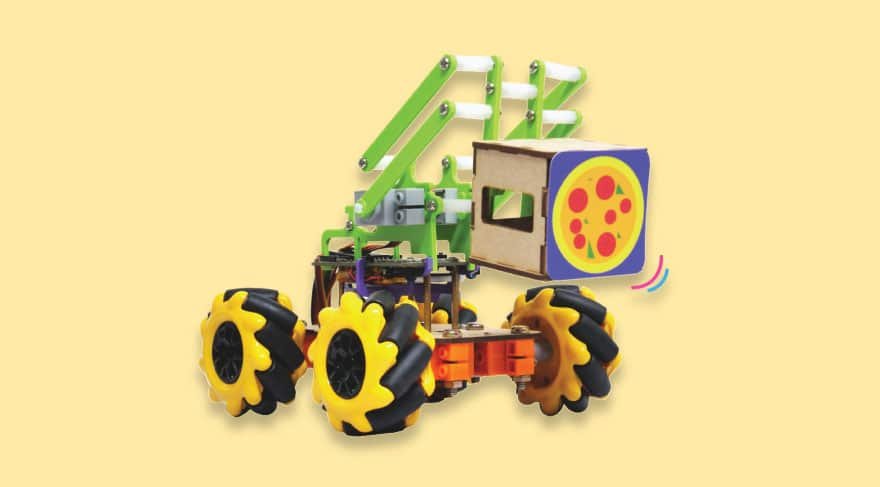 Quarky Mecanun Wheel Robot Addon Kit